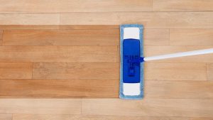 تمیز کردن کفپوش PVC