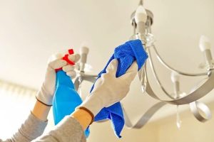 نحوه تمیز کردن لوستر