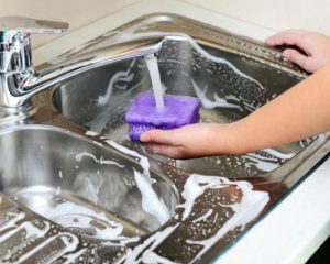 اسپری رسوب بر سینک مکس نیت