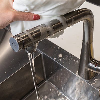 براق کردن شیرآلات براق کردن شیرآلات