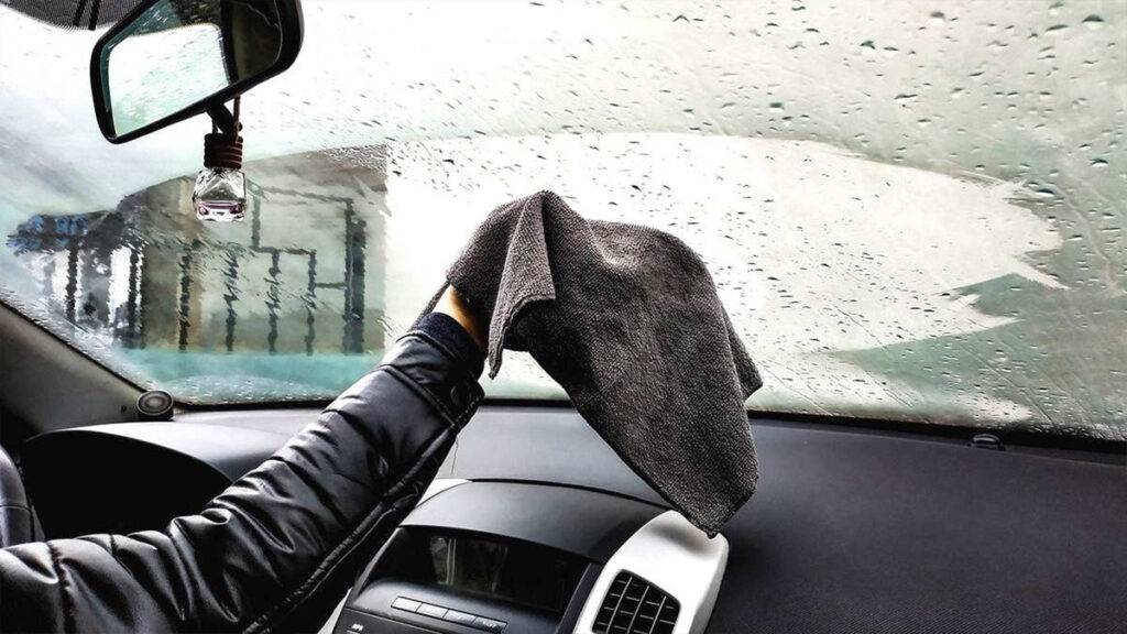 اسپری ضدبخار شیشه